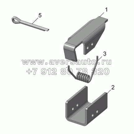 9674-8520020 Защелка в сборе